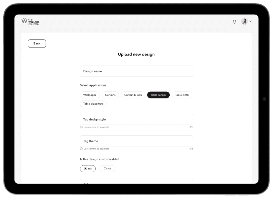 Slider image with loader