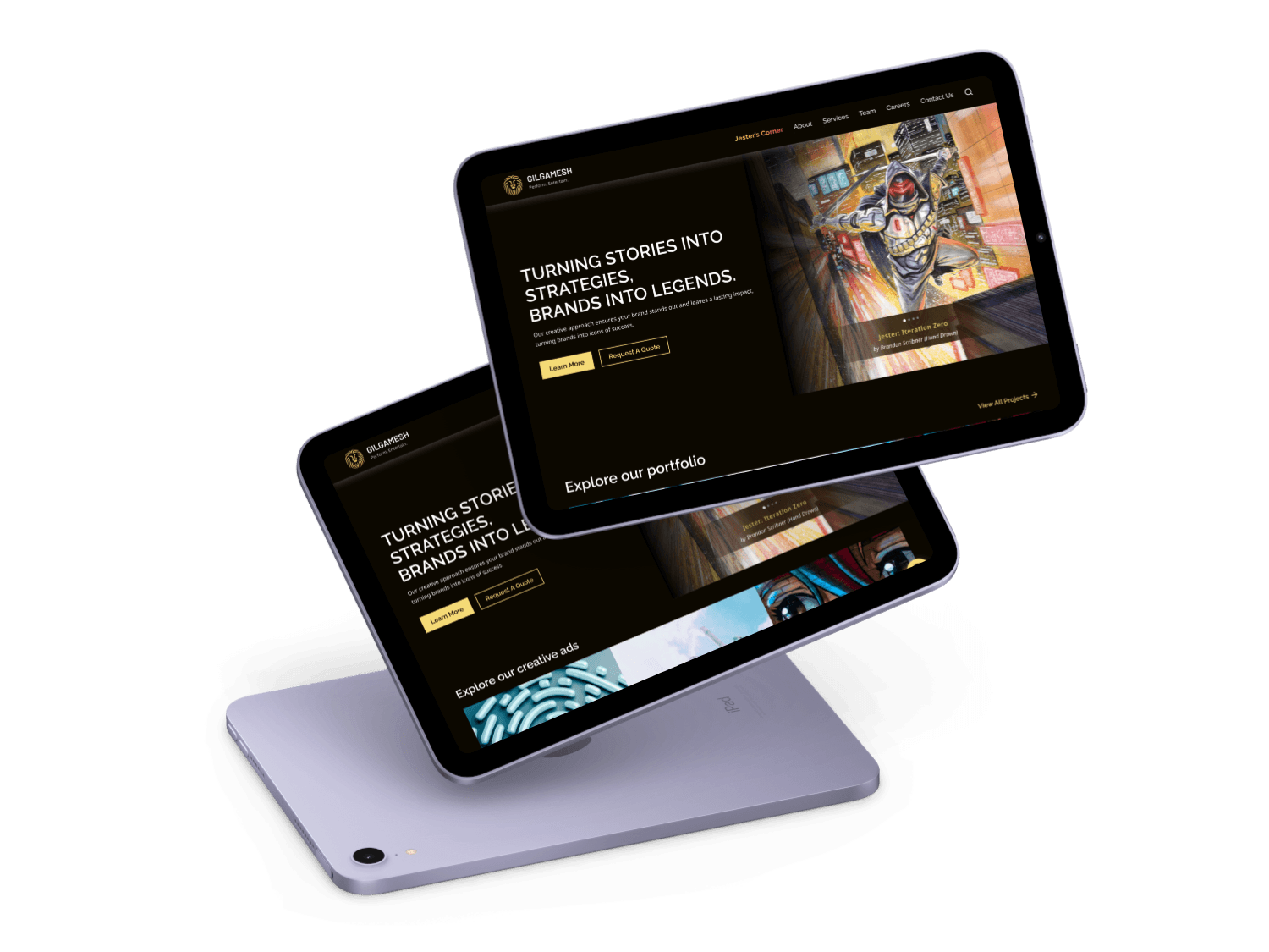 Slider image with loader
