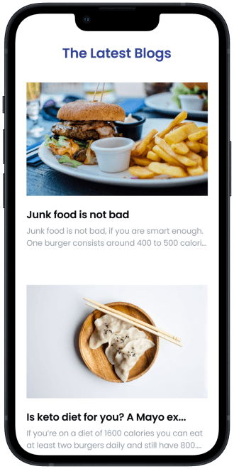 Slider image with loader
