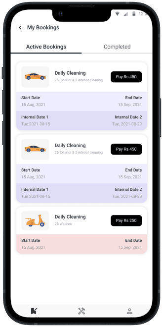 Slider image with loader