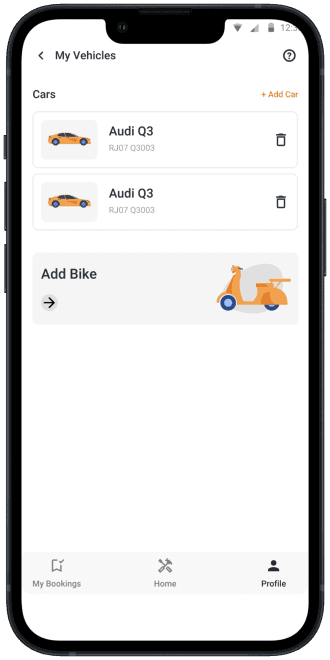 Slider image with loader
