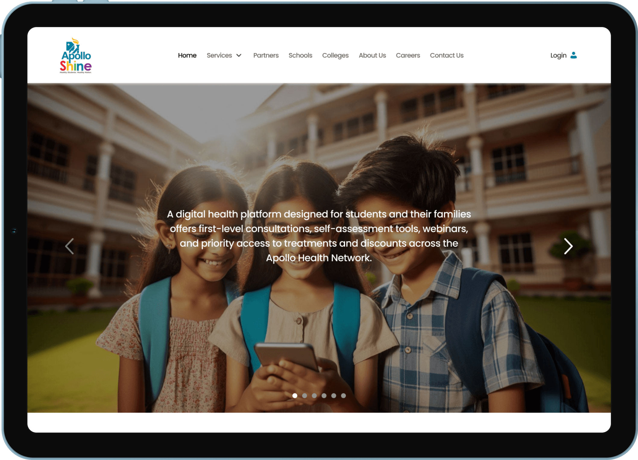Slider image with loader